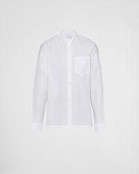 Prada - Linen Shirt - Lyst