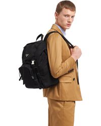 prada nylon backpack mens
