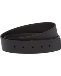 Prada - Saffiano Press-Stud Fastened Belt - Lyst