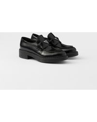 Prada - Leather Loafers - Lyst