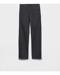 Prada - Reguläre Jeans Aus Raw Denim - Lyst