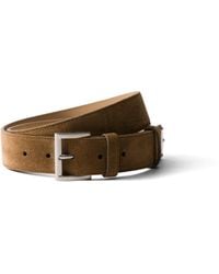 Prada - Suede Belt - Lyst