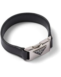 Prada - Bracciale In Saffiano - Lyst