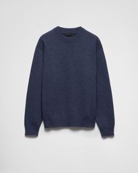 Prada - Re-Cashmere Crew-Neck Sweater - Lyst