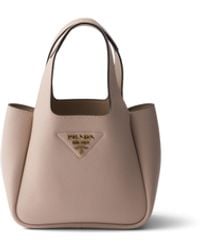 Prada - Liaison Mini Leather Handbag - Lyst