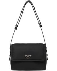 Prada - Traveller Small Padded Re-Nylon Shoulder Bag - Lyst