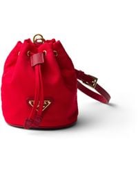 Prada - Mini Icon Re-Nylon Keychain Charm - Lyst