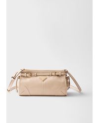 Prada - Bonnie Kleine Schultertasche Aus Leder - Lyst