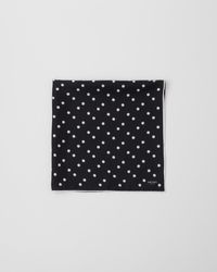 Prada - Printed Silk Twill Scarf 65X65 - Lyst