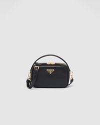 Prada - Odette Leather Mini-Bag - Lyst