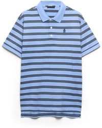 Prada - Polo De Algodón Con Tratamiento Teñido En Prenda, Hombre, Talla - Lyst