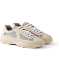 Prada - America's Cup Soft Rubber And Bike Fabric Sneakers - Lyst
