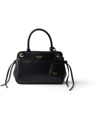 Prada - Carry Mini Leather Handbag - Lyst