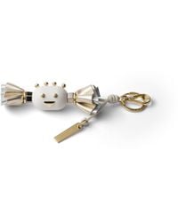 Prada - Candy Plexiglas And Leather Key Ring Charm - Lyst