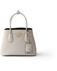 Prada - Borsa Double Small - Lyst