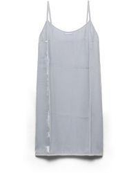 Prada - Velvet Slip Dress - Lyst