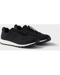 Prada - Stretch Knit Sneakers - Lyst