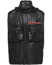 Prada - Light Nylon Cargo Vest - Lyst