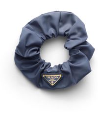 Prada - Re-Nylon Scrunchie, Aviation - Lyst