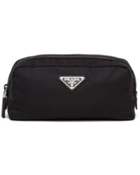 Prada - Re-Nylon And Saffiano Necessaire - Lyst