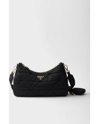 Prada - Large Padded Re-Nylon Bag - Lyst