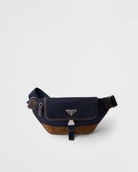 Prada - Sac Ceinture En Re-Nylon Et Cuir - Lyst