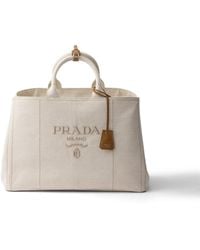 Prada - Borsa Jardinière Extra Large - Lyst