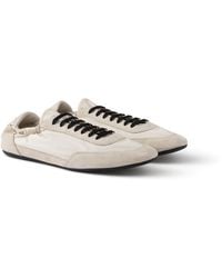 Prada - Sneakers Élastiques Collapse En Re-Nylon Et Veau Velours, Homme, Taille - Lyst