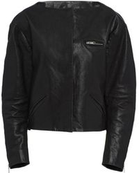 Prada - Leather Jacket - Lyst