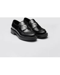 Prada - Classic Leather Loafers For - Lyst