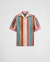 Prada - Timecapsule Printed Cotton Shirt - Lyst