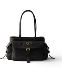 Prada - Explore Medium Nappa Leather Tote Bag - Lyst