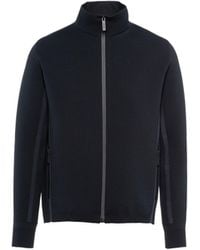 Prada - Sudadera De Cuello Alto En Punto Técnico, Hombre, Talla - Lyst