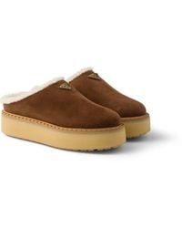 Prada - Scarpa Con Plateau - Lyst