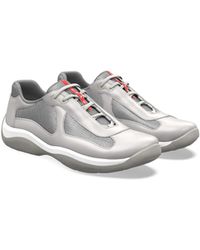 Prada - Sneakers America's Cup Con Strap - Lyst