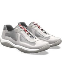 Prada - Sneakers America's Cup Con Strap - Lyst