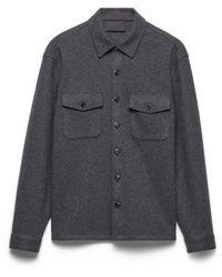 Prada - Wool Blend Shirt - Lyst