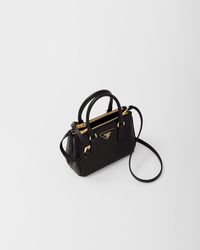 Prada Galleria Saffiano Leather Mini-bag - Black