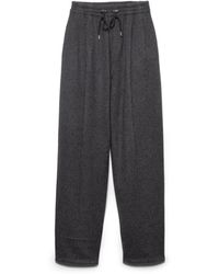 Prada - Wool And Cashmere Pants - Lyst