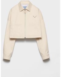 Prada - Chino Blouson Jacket - Lyst