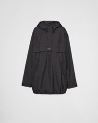 Prada - Printed Re-Nylon Blouson Jacket - Lyst