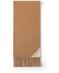 Prada - Double Cashmere Scarf - Lyst