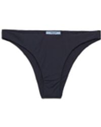 Prada - Bas De Bikini En Maille Côtelée - Lyst