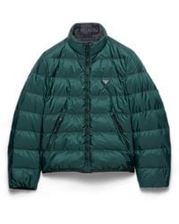 Prada - Medium-Weight Re-Nylon Down Jacket - Lyst