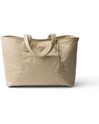 Prada - Re-Edition 1978 Medium Re-Nylon And Saffiano Leather Tote Bag - Lyst