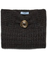 Prada - Ribbed Bandeau Top - Lyst