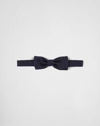 Prada - Knotted Bow-tie - Lyst