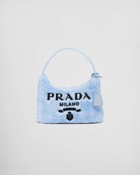 Prada Re-edition 2000 Terry Mini-bag - Blue