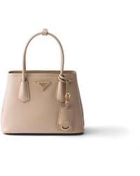 Prada - Borsa Double Small - Lyst