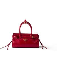 Prada - Bonnie Leather Mini Handbag - Lyst